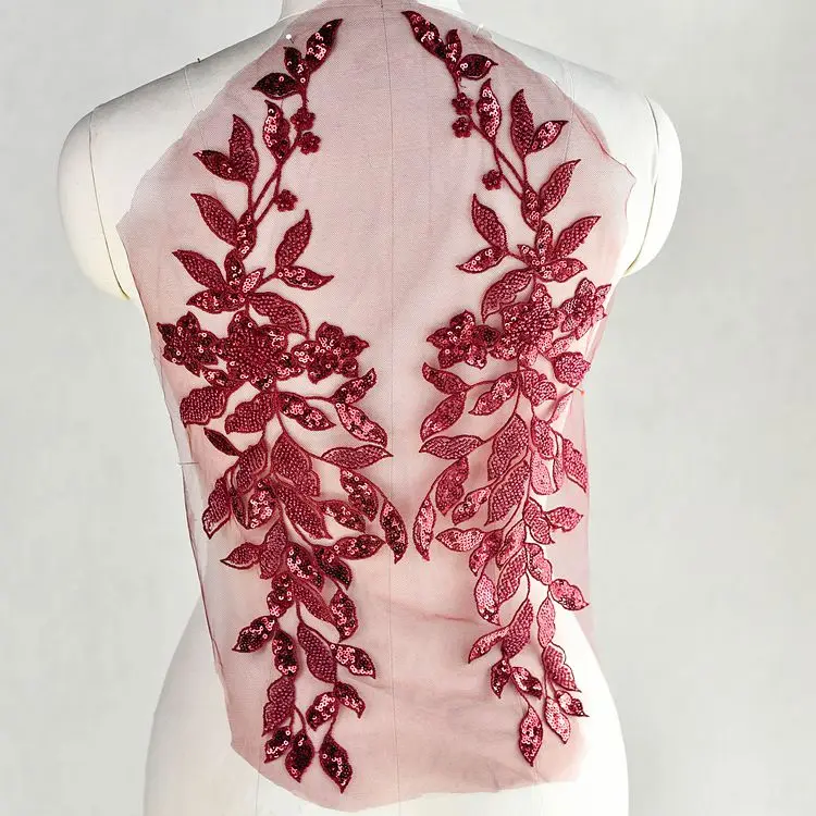 2 шт. аппликация для свадебного платья с вышивкой|Заплатки| |