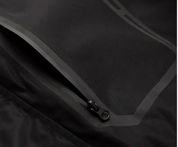 Xiaomi ULEEMARK Мужская трехслойная ветрозащитная куртка, водо-и ветронепроницаемая светоотражающие мужские куртки с капюшоном куртка для занятий альпинизмом