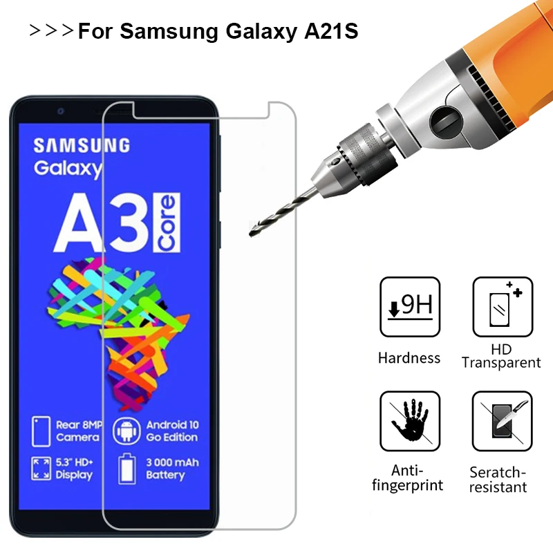 Per Cristal Samsung Galaxy A3 Core A3Core Copertura In Vetro Temperato Per Samsung Galaxy A3 Core Protezione Dello Schermo Pelicula De Vidro