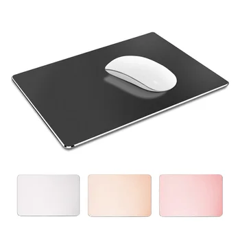 

Metal Aluminum Mouse Pad Hard Smooth Magic Thin Mouse Mice Mat Double Sided Waterproof for Home Office Travel PC Computer Laptop