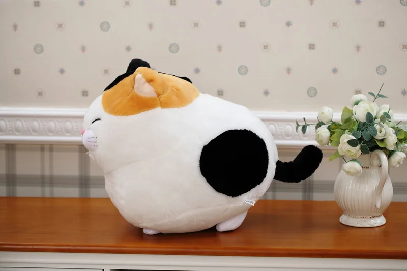 30-40 см милый кот плюшевая кавайная игрушка котенок мягкая кукла мягкая игрушка для декорации дома животные Подушка Рождественский подарок на день рождения дети ребенок