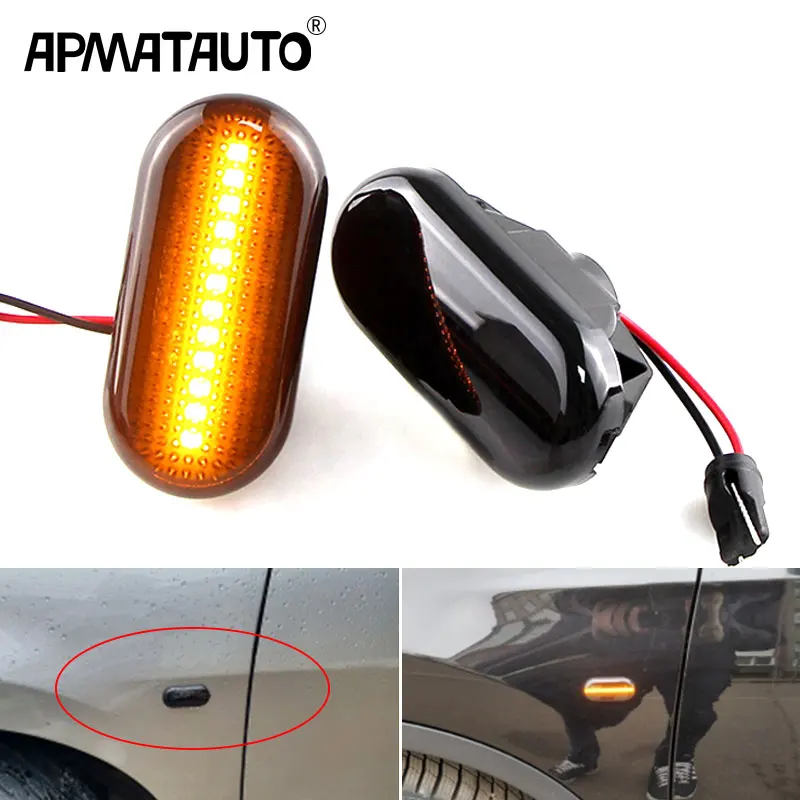 2pcs LED car Side marker lights Amber 12V 3W No error For Nissan 350Z Z33 2003-2009 LEFT/RIGHT SIGNAL LAMP Accessories | Автомобили и