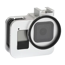Aliexpress - P82F Anti-vibration Compatible with Gopro8 Action Camera Housing Case Frame Protective Cover Shell Mufti-functional