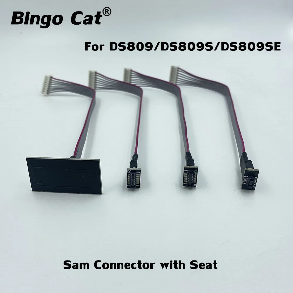 1 set Sam Connector with Seat Socket Serial Line for DS809SE DS-809SE DS 809SE DS-809S DS 809S DS 809 Unlocking Tool Connecting