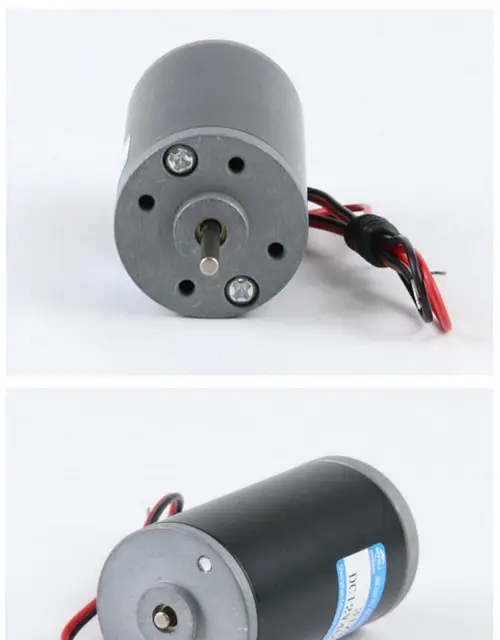 DC 12V Industrial Electric Gearmotors R260 High-Speed DC Electric Motor ...