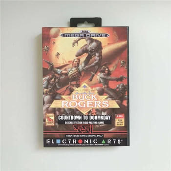 

Buck Rogers Countdown to Doomsday (Battery Save) - EUR Cover With Retail Box 16 Bit MD Game Card for Sega Megadrive Genesis