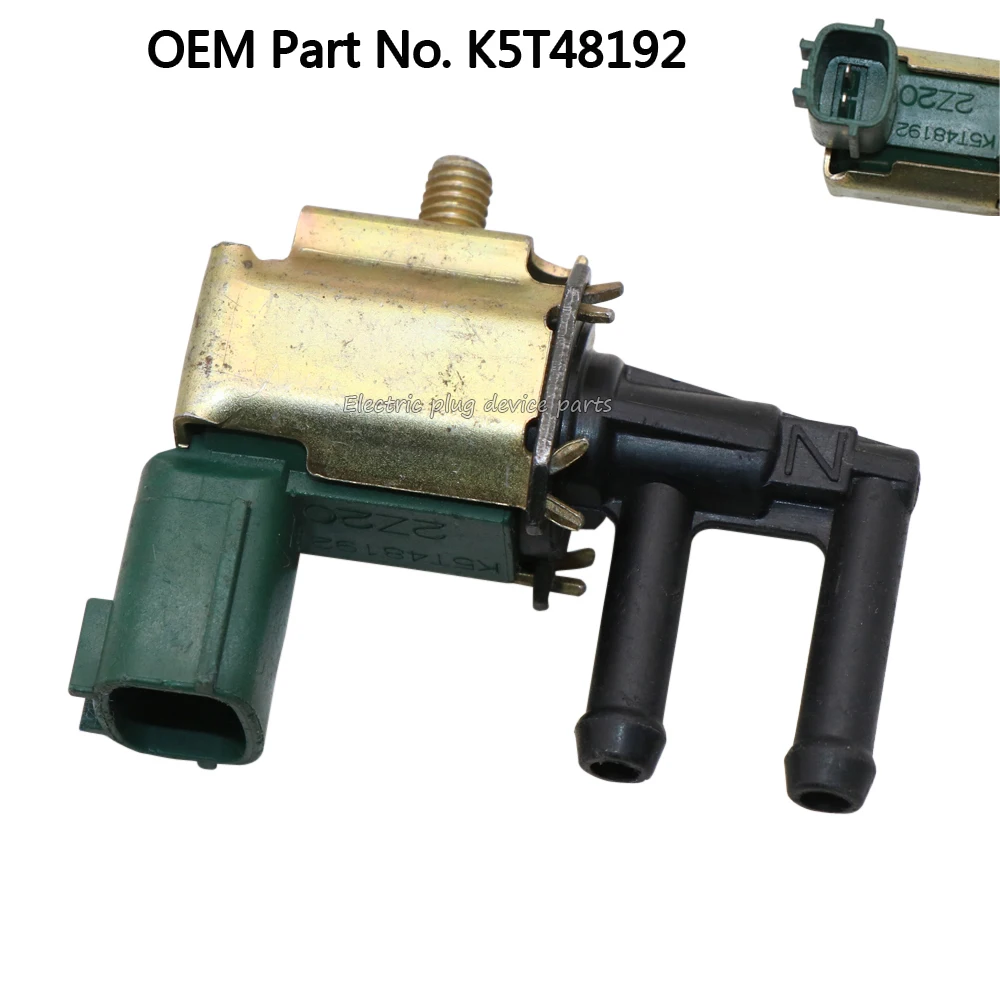 

Подлинная K5T48192 вакуумный переключатель клапан очистка соленоида для Mazda Mitsubishi Subaru 14774-KA670 K005T48192