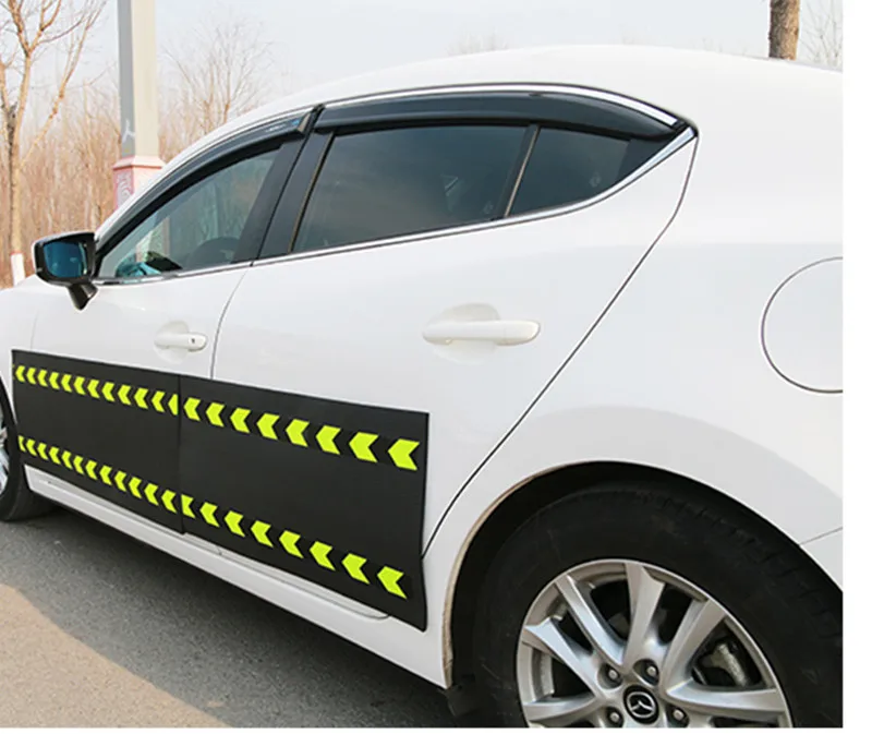Автомобильные магнитные анти-наклейки против столкновения двери анти-столкновения защитная накладка парковка анти-клещи защитная накладка CD50 Q04
