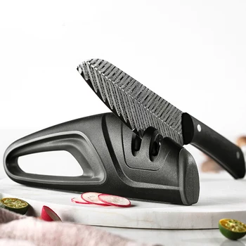 

Chef Boning Kitchen Knife Sharpener Sharpening Stone knives Whetstone Tungsten Steel Diamond Ceramic Kitchen Knives Accessories
