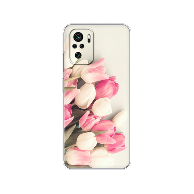 Xiaomi Redmi Note 10 10S Case 4G 5G Silicon Soft Tpu Back On Redmi Note 10 Pro Global Phone Cover Note10 S Bumper Etui Funda