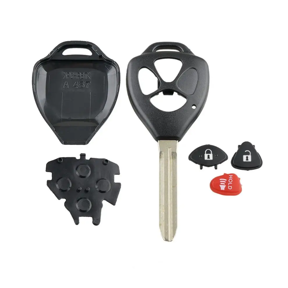 Чехол для ключей с 3 кнопками и дистанционным управлением автомобиля Smart Fob чехол