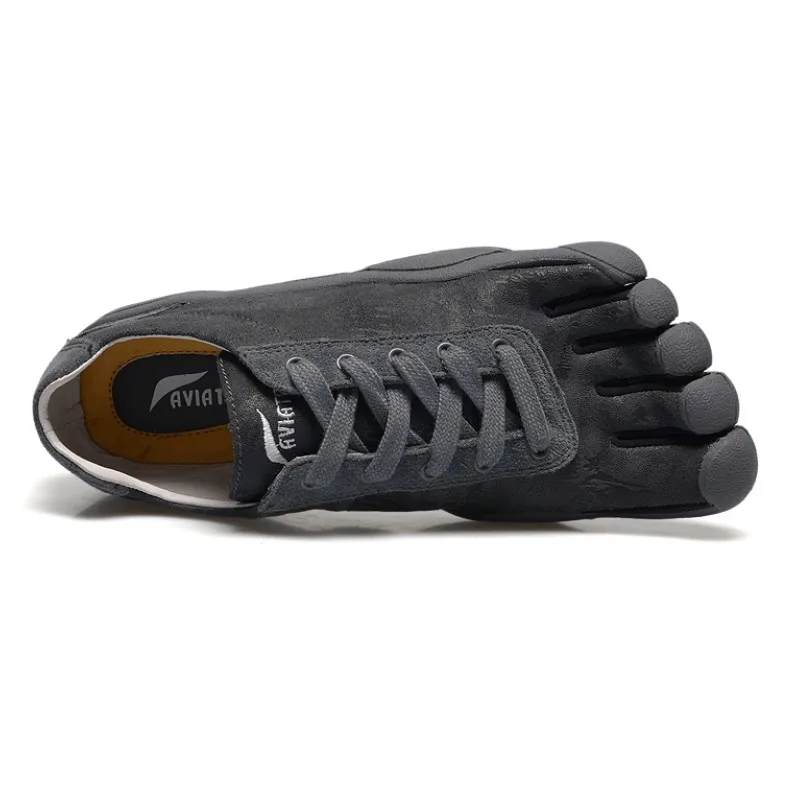 Уличные кроссовки с пятью пальцами Нескользящие из микрофибры мягкие дышащие