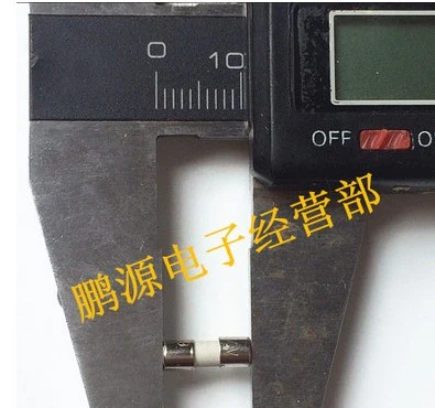 

3.6*10MM ceramic fuse 6.3A 250v leadless 3x10 T6.3A fuse 50PCS -1lot