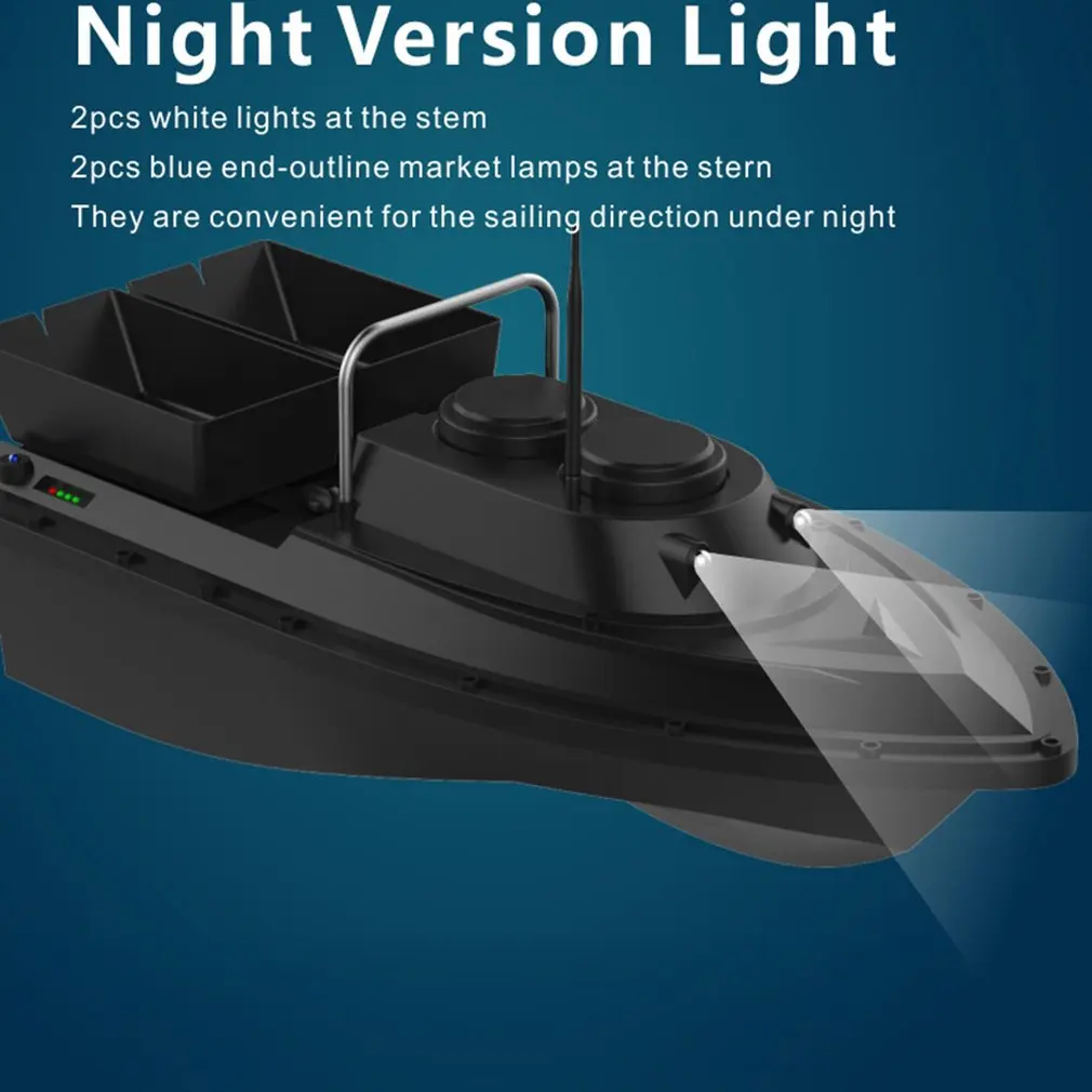 US $63.02 D11 Smart RC Bait Boat Toys Dual Motor Fish Finder Ship Boat Remote Control 500m Fishing Boats Speedboat Fishing Tool Model Toy