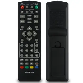 

Universal TV Box Remote Control Dvb-T2 Remote RM-D1155 Sat Satellite Television Receiver air mouse remote control huayu