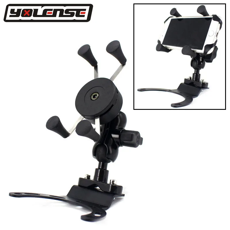 

For KAWASAKI ZX-10R ZX10R ZX-6R ZX6R Versys1000 Versys 650 1000 Motorcycle GPS Navigation Frame Mobile Phone Mount Bracket