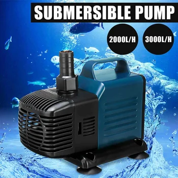 

60W Ultra-Quiet Submersible Water Pump Filter Fish Pond Aquarium Water Fountain Pump Tank AC220V-240V internal filter