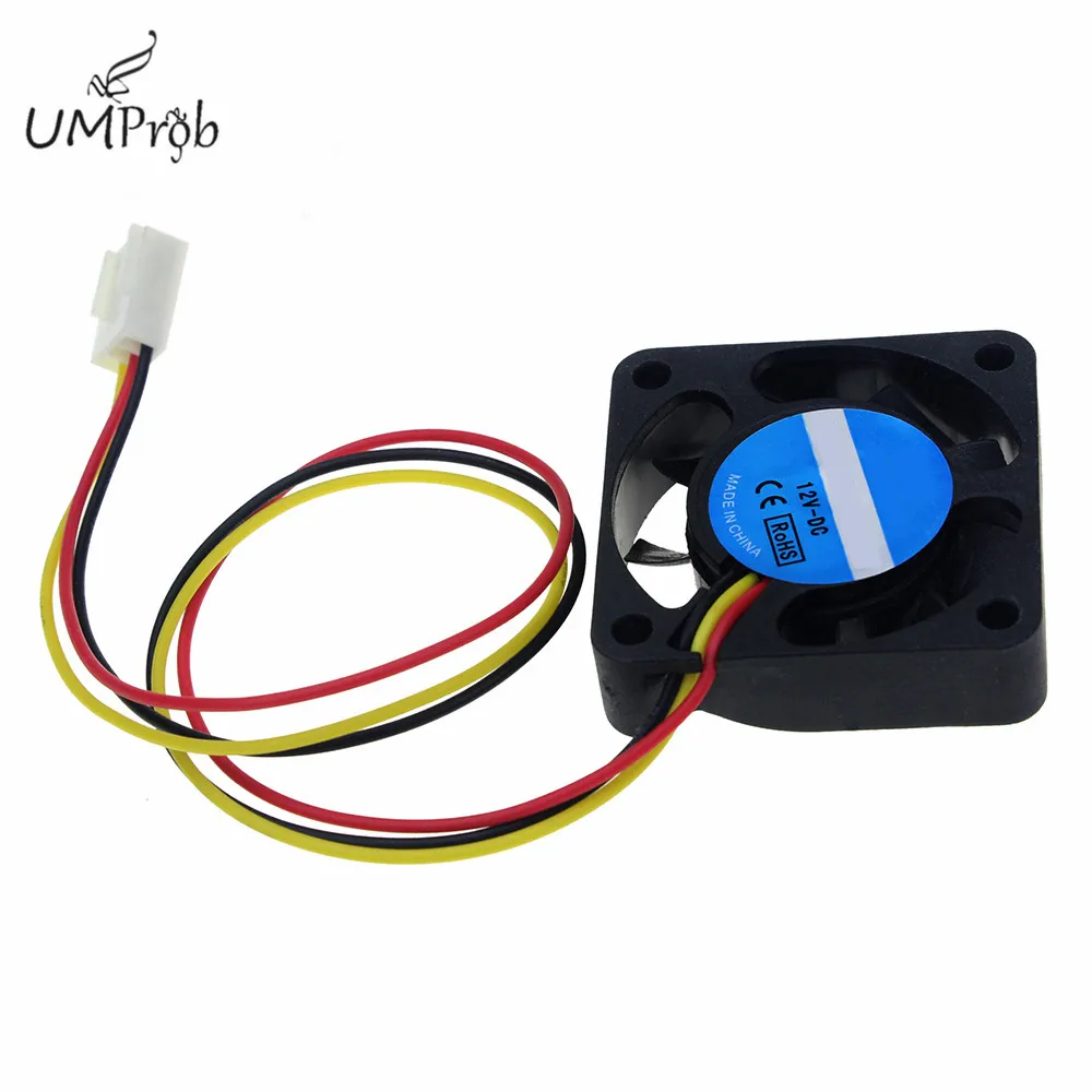 DC 12V Мини Вентилятор охлаждения 2Pin / 3Pin кулер безщеточный чипсет радиатор