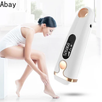 

Abay New No Pain Laser Depilator IPL Epilator Permanent Women Man Hair Removal Body Leg Hair Removal Machine