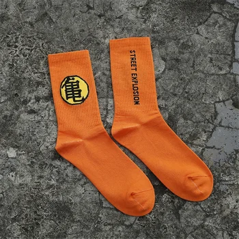 

10pairs Dragon ball Z Personalized Anime Fashion Funny Novelty Cartoon Men's Socks Comfortable Happy Colorful Cotton Socks