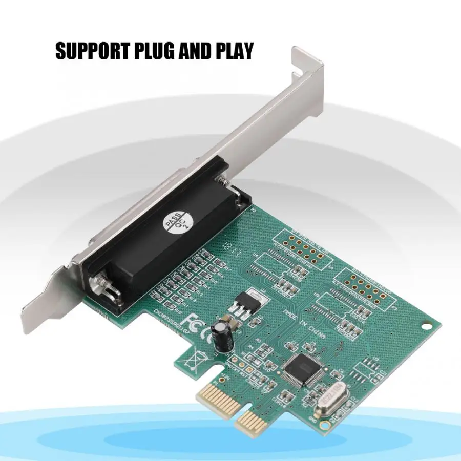 Параллельный порт DB25 принтер LPT к PCI-E Express Card конвертер адаптер конвертер принтера