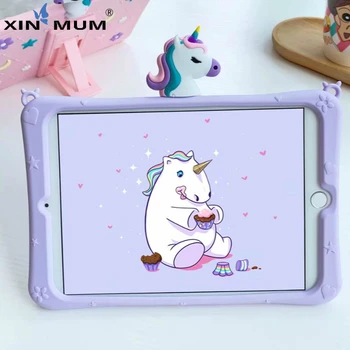

Silicone Cover for Huawei MediaPad T5 10 T5 8.0 M5 Lite 10 M6 8.4 10.1 10.8 Tablet Case Unicorn Kids for Huawei Matepad 10.4