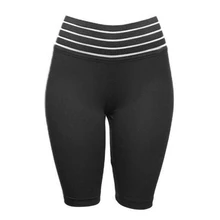 Новые женские шорты для йоги с высокой талией, пуш-ап, байкерские спортивные шорты для велоспорта, облегающие компрессионные