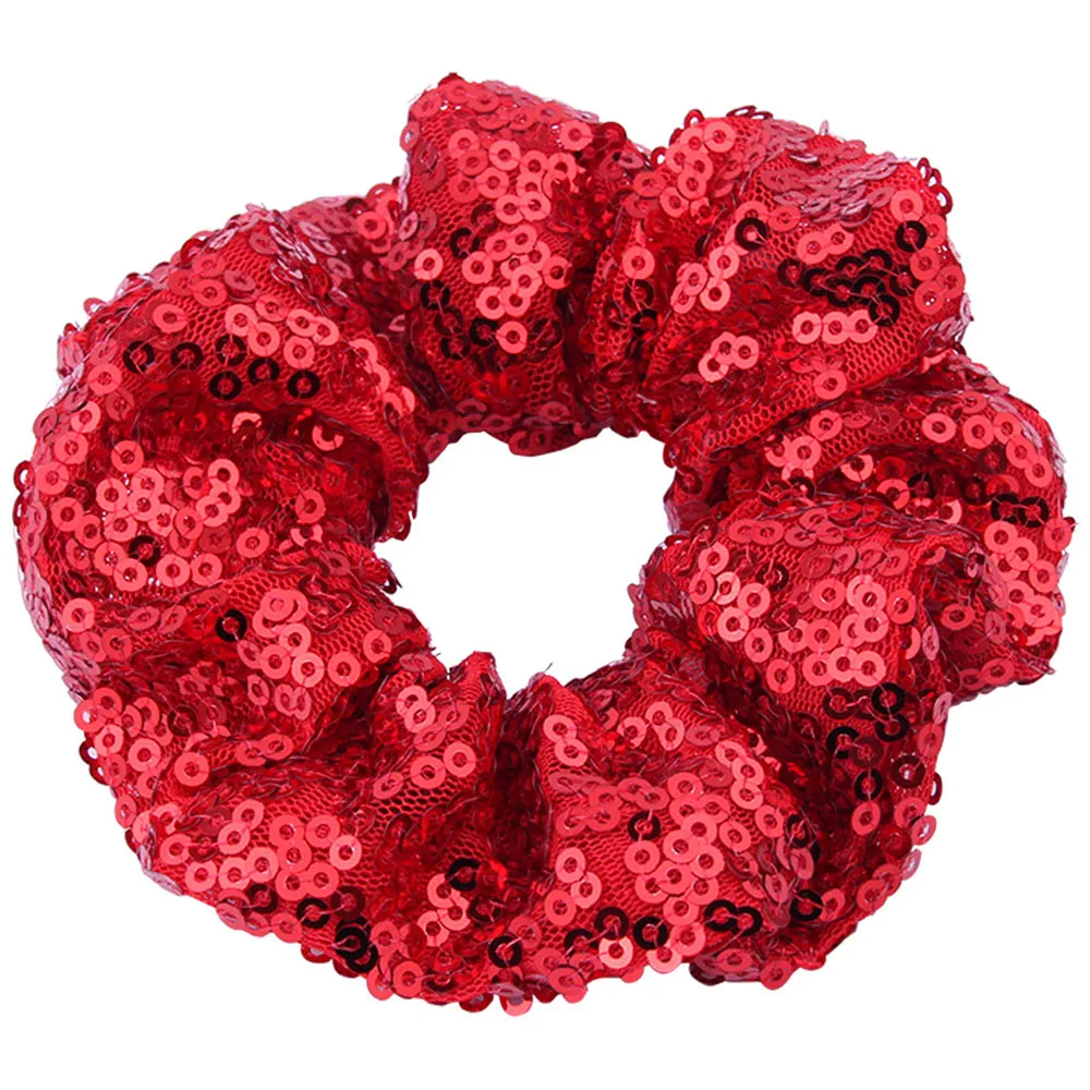Red headband Meimile резинки для волос конский хвост держатель бархатные резинки для волос для женщин блестящая резинка праздничные подарки - Цвет: Red headband