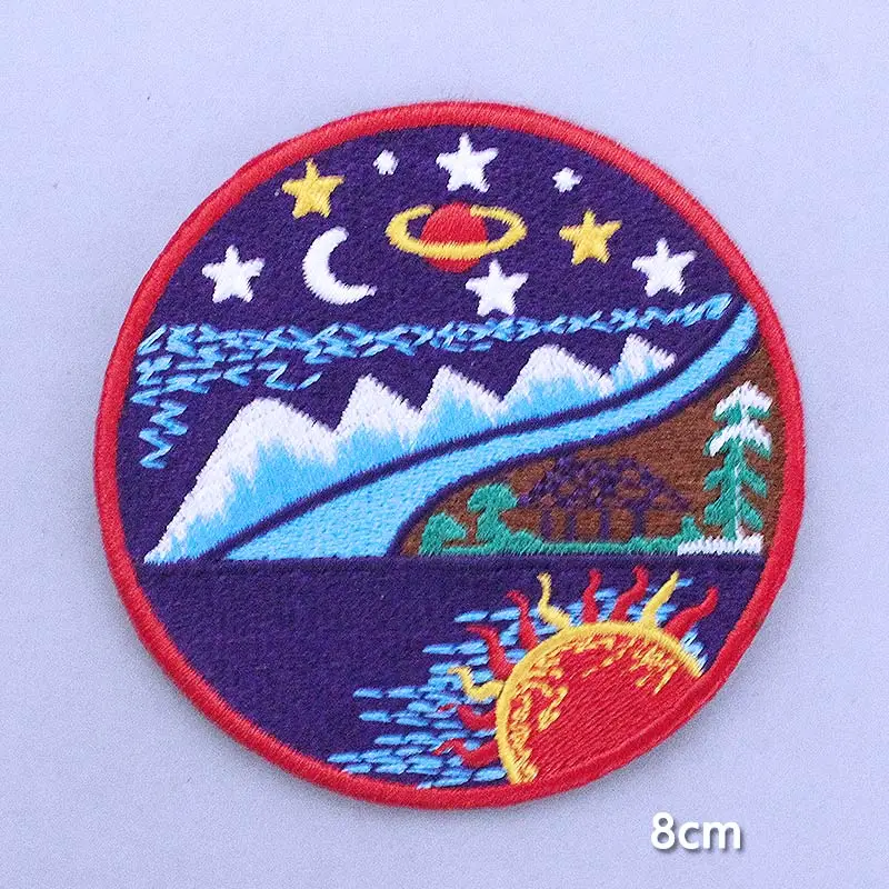 2.25/" Purple Stone Butterfly Embroidery Patch