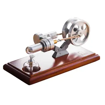 

Hot Air Stirling Model Engine Generator Physical Science Kids Educational Toy Power cylinder hot cylinder made transparent glass
