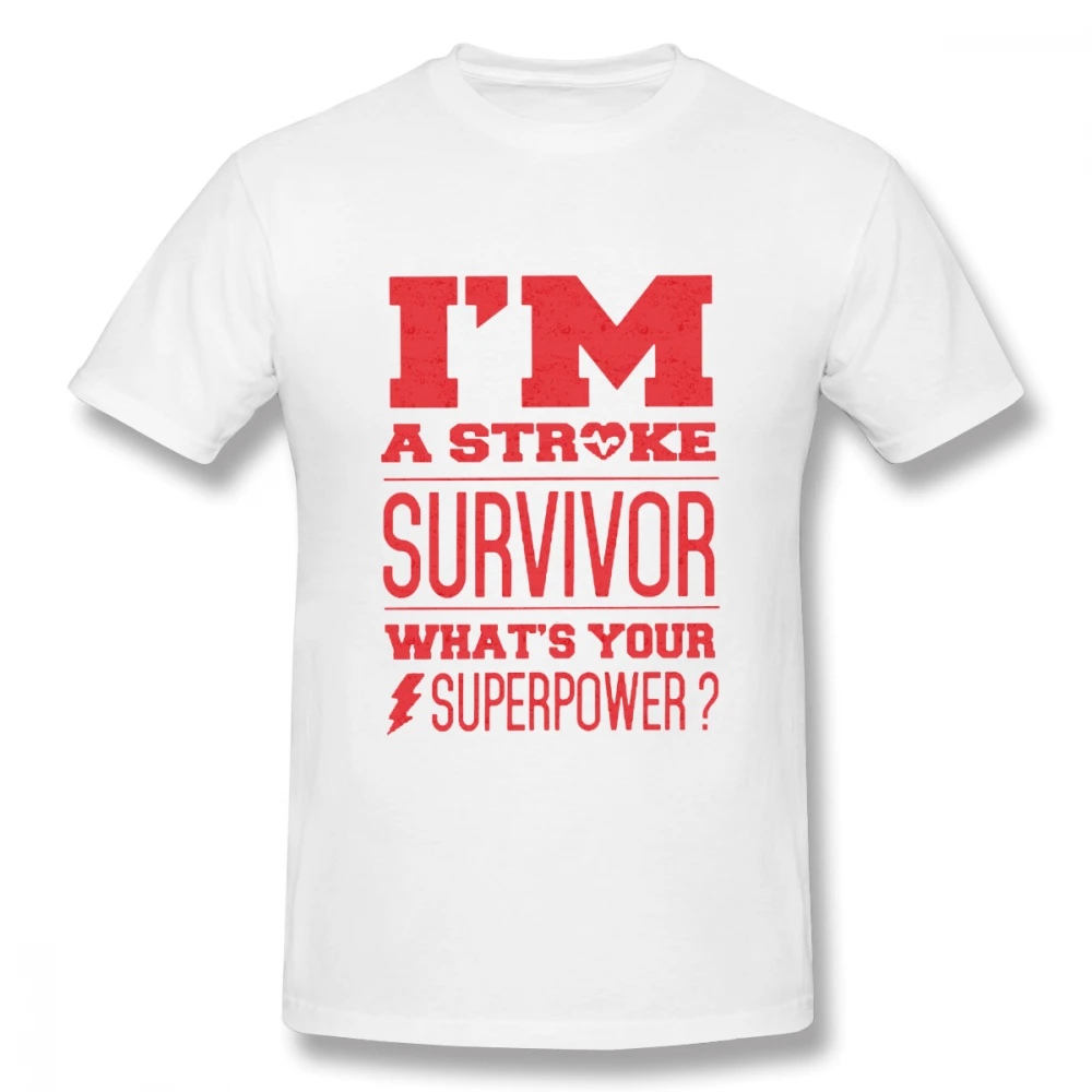 

I'm Survivor What's Your Superpower t shirt men Casual Fashion Men Basic Short Sleeve T-Shirt boy girl hip hop t-shirt top tees