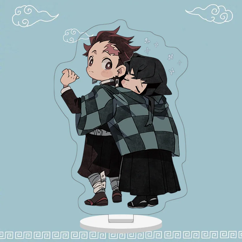 

Demon Slayer: Kimetsu no Yaiba Nezuko Kamado Tanjirou 10cm Cute Acrylic Stand Figure Desktop Decoration Collection Model Toy