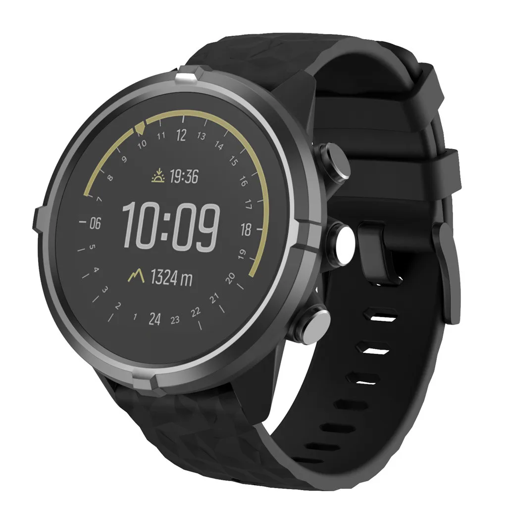 Сменный силиконовый ремешок для часов, ремешок для Suunto 9/9, медный браслет Baro, совместимый с Suunto 9/9 Baro