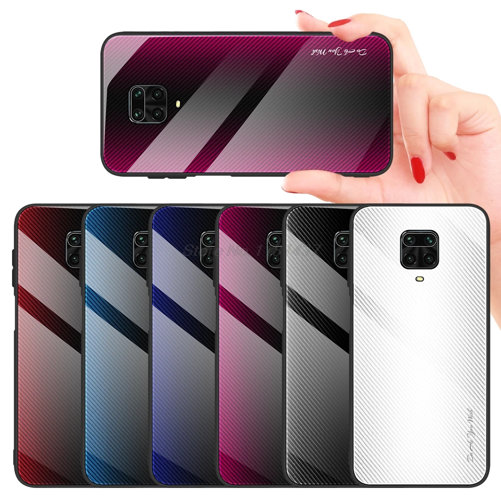 Новый цветной чехол из закаленного стекла для Xiaomi Mi 9 SE MI10 Pro 10 задняя крышка