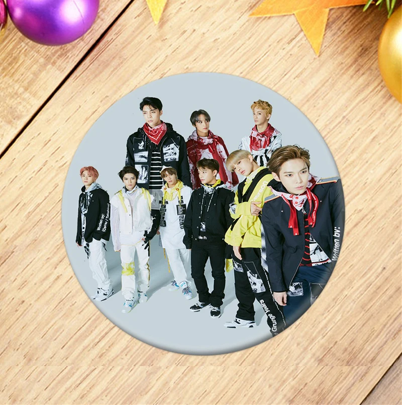 

KPOP NCT127 Badge Mini 4 Series New Album Personality Badge For Clothes Hat Backpack Dropshipping