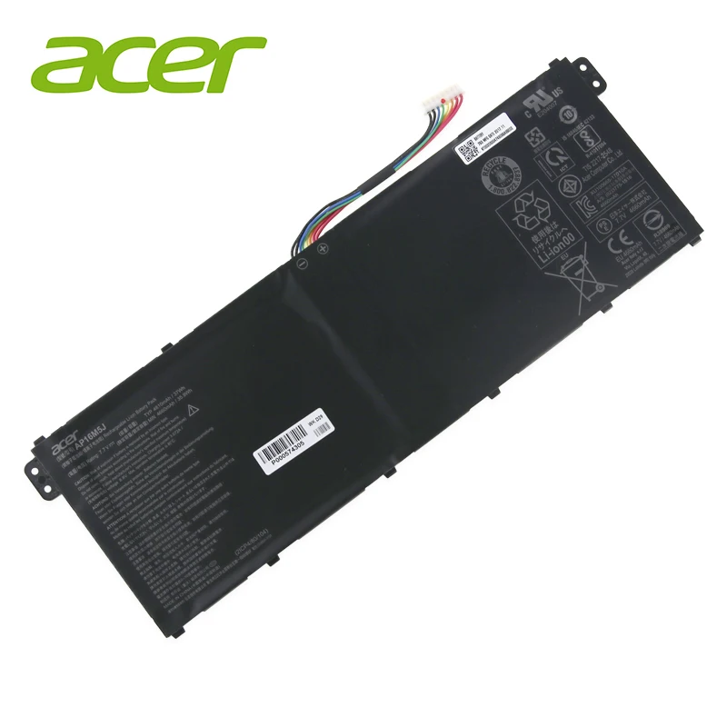 Аккумулятор для ноутбука acer AP16M5J для acer 3 A315-21 A315-51 37WH 7,7 V 4810mAh