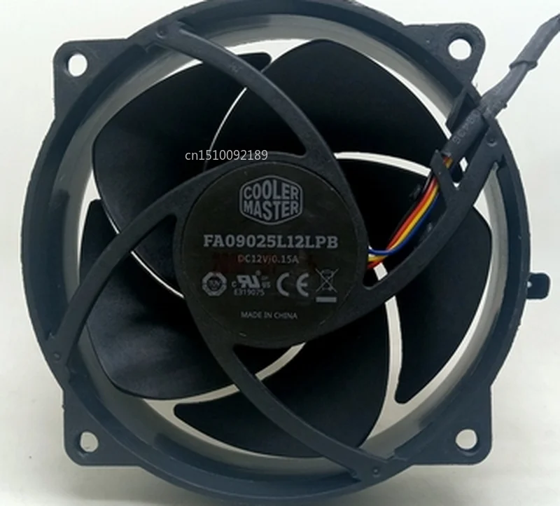 FA09025L12LPB 9225 Интеллектуальный контролируемый температурой бесшумный вентилятор 9 см компьютер процессор шкаф Вентилятор охлаждения