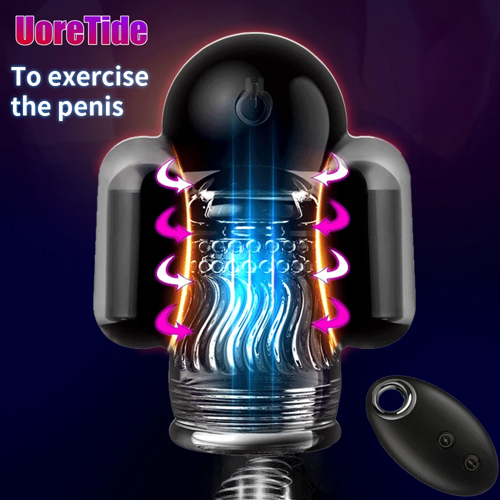 Wireless Remote Control Penis Massager Delay Lasting Glans Trainer Stimulator Vibrator Sex Toys for Men | Красота и здоровье