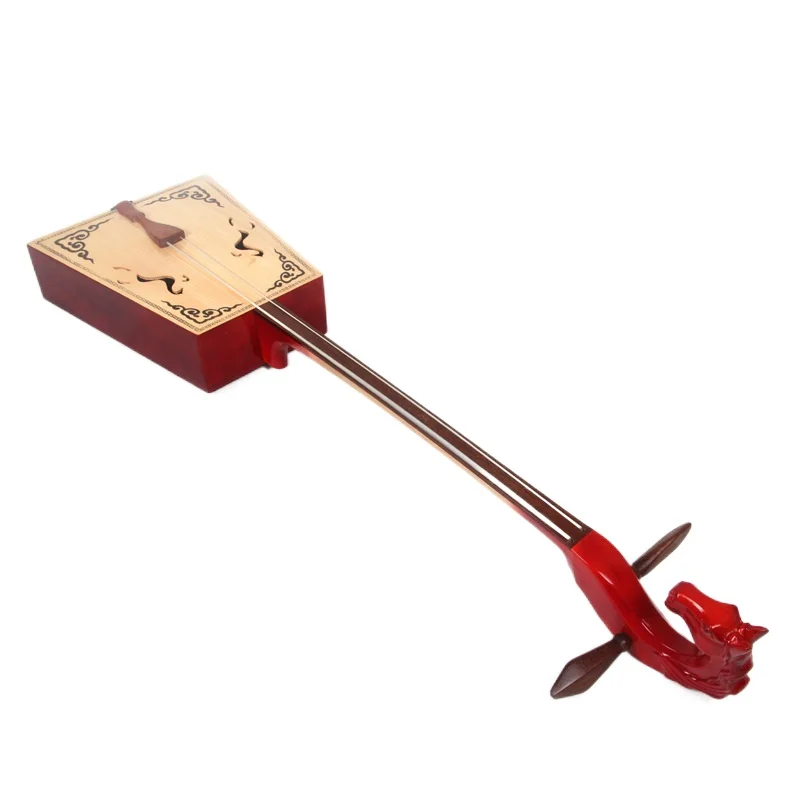 Mongolian matouqin Morin khuur musical instrument mahogany fingerboard professional performance