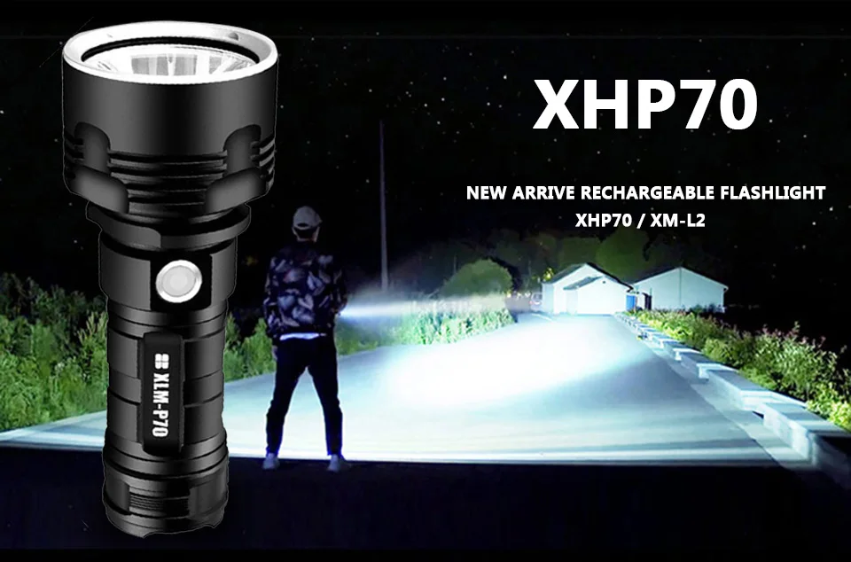XHP50 1006 powerful Cree светодиодный вспышка светильник фонарь Водонепроницаемый Масштабируемые Портативный походный светильник Мощность 26650 18650 AA батарея