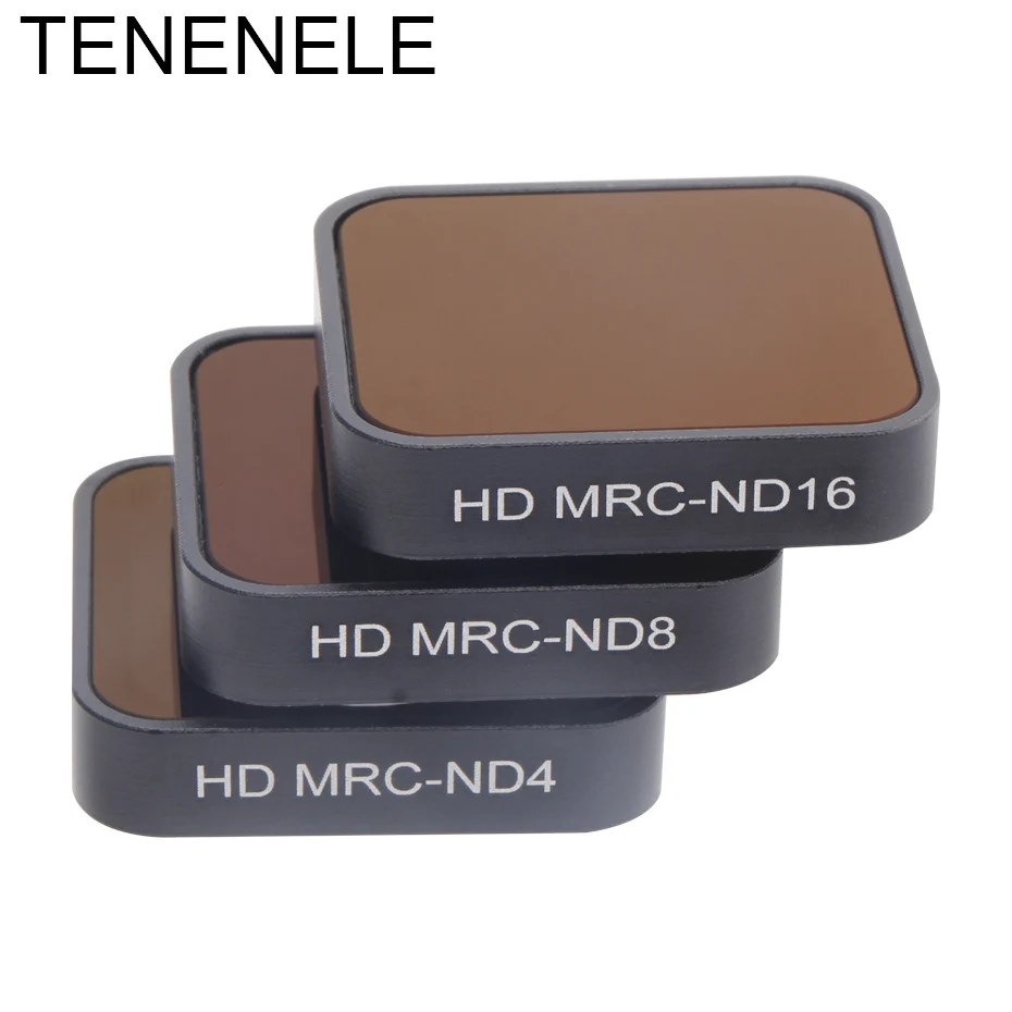 ND 3in1 Set Hero5/Hero6 поляризации UV ND 4, 8 16 Камера фильтры для GoPro Hero 5/5 черный/6/ красный Желтый Пурпурный фильтр для дайвинга аксессуары - Цвет: ND 3in1 Set