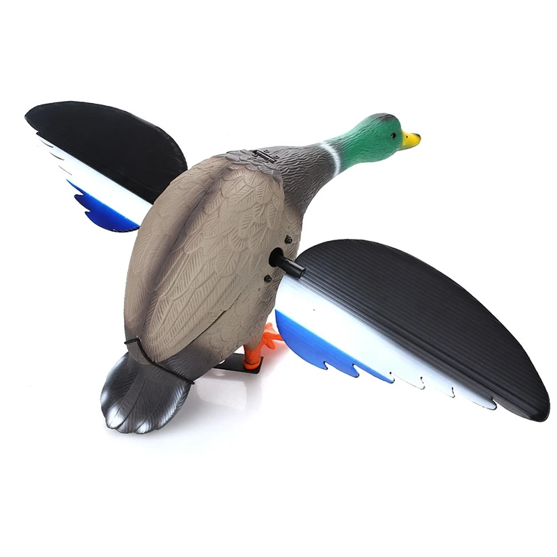 Dc 6V Пластиковые моторизованные охотничьи приманки охотничья утка с вращающимися крыльями