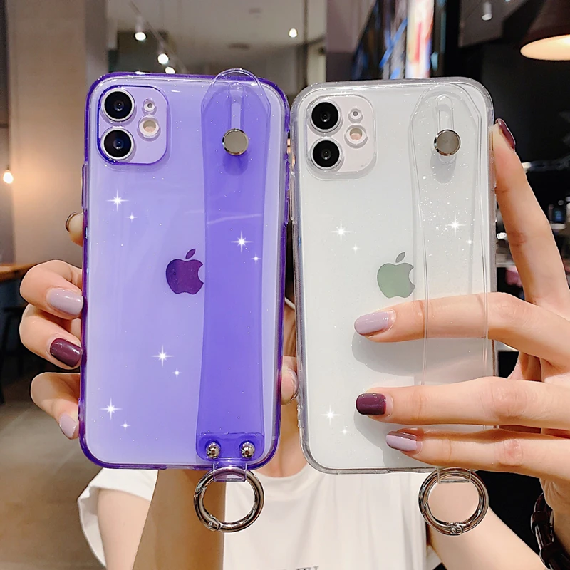Блестящий чехол для телефона iPhone 11 Pro Max X XS XR 8 Plus 7 SE 2 2020 SE2 роскошный силиконовый с