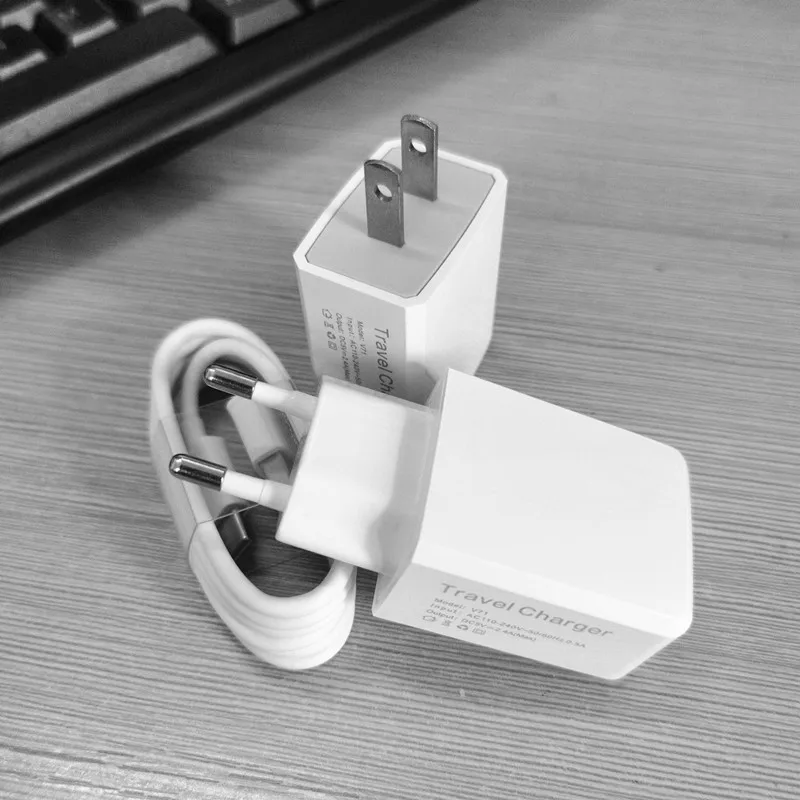 Настенный адаптер 5 В 2 А и зарядный кабель Type-C Micro для телефона Huawei Y8P Y6 Y9 Prime 2019 P Smart