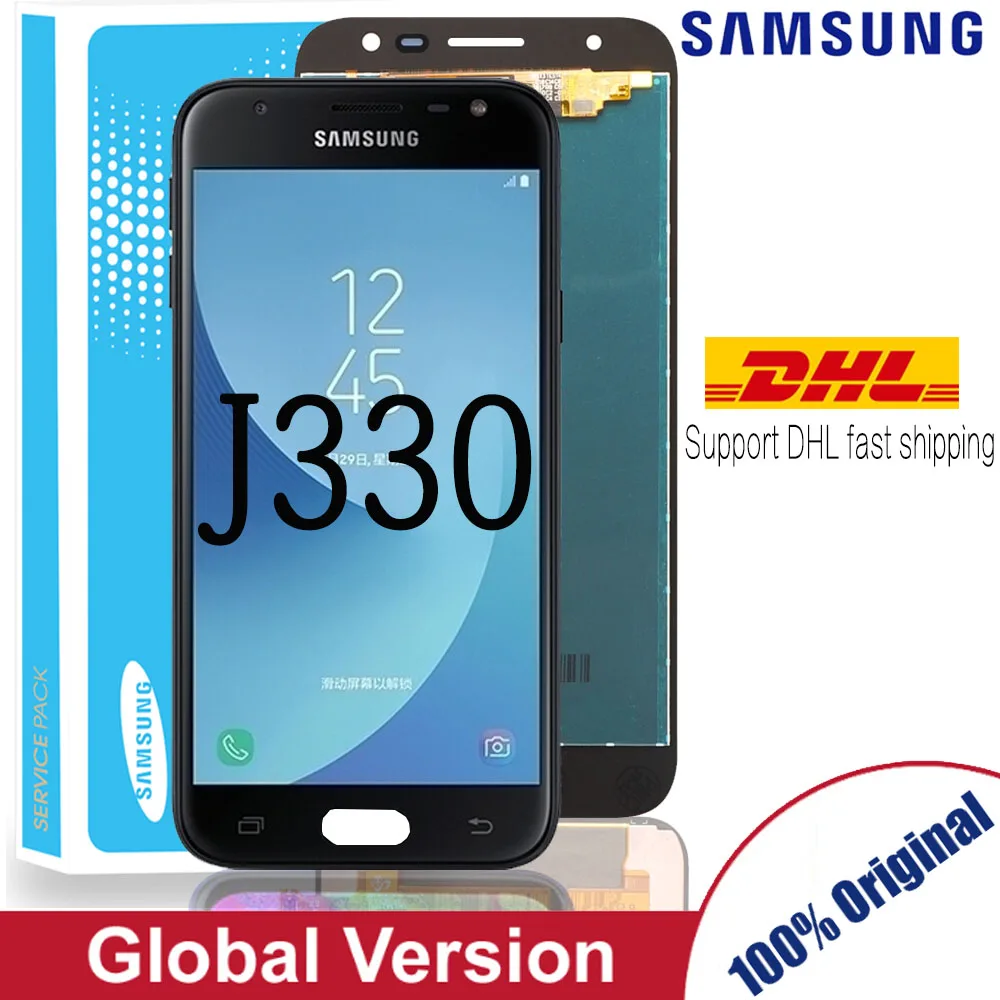 ЖК-дисплей 5 0 ''для samsung Galaxy J3 2017 J330 J330F PRO дисплей без битых пикселей сенсорный