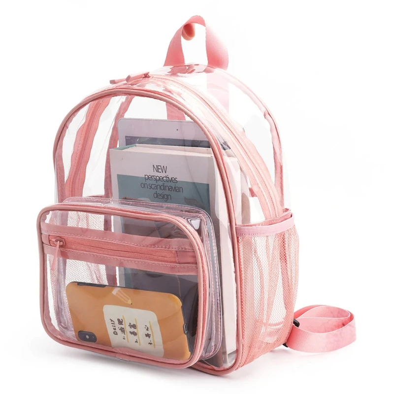 Kawaii Clear Transparent College Backpack - Limited Edition