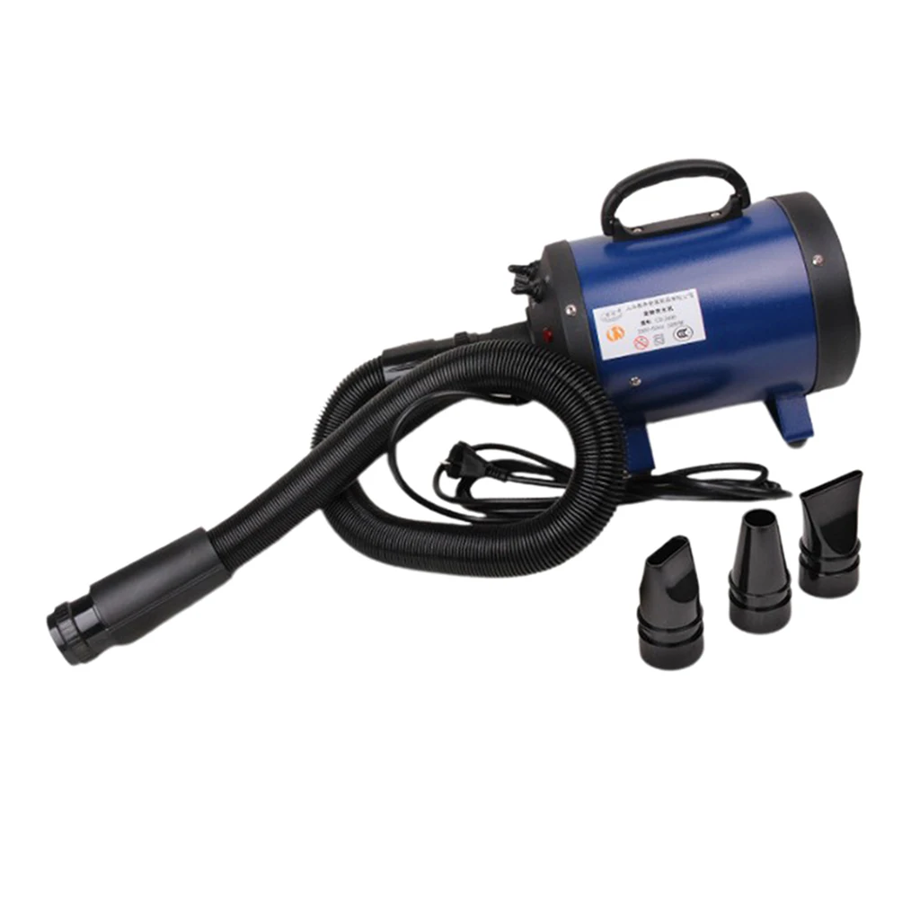 2200W Dog Dryer Powerful Power Stepless Speed Pet Dryer Low Noice Hair Dryer for Dogs