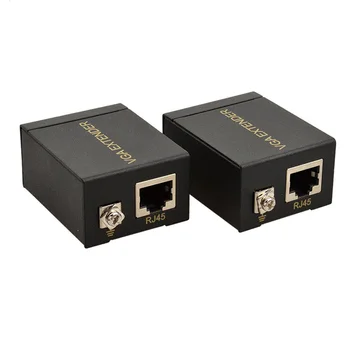 

Over Transmitter UTP CAT5e CAT6 With Audio Aluminum Alloy 60 meter / 197Ft