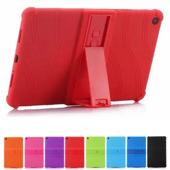 

Silicone Case for Xiaomi Mi Pad 4 Plus 10.1 Stand Drop Resistance Shockproof Soft Cover for Xiaomi Mi Pad 4 Tablet 8.0