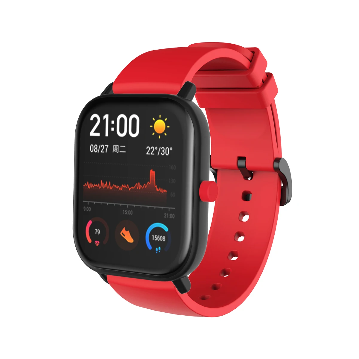 10 цветов мягкий силиконовый ремешок для Xiaomi Amazfit GTS умный Браслет для Huami Amazfit GTR 42 мм браслет на запястье